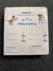Depets Magnetic Cat Flap Door - Large - Weatherproof - 4 Way Locking     