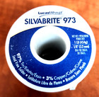 Qty 4 Silvabrite Lead Free Solder Roll 1 Lb  1 8  97 3 Plumbing - Lucas Milhaupt