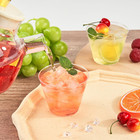 9 Oz Clear Disposable Plastic Cups 50 Pack  Clear Plastic Cups Tumblers  Heavy-d