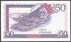 Gibraltar 50 Pounds Queen Elizabeth Ii P-24 1986 Unc