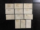 A Vintage Collection Of 1946-1950 Barbados Kgvi Stamps Used 