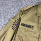 Vintage Us Army M-1951 Field Jacket 101st Airborne Screaming Eagles Olive Drab