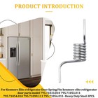 Bkifu For Kenmore Elite Refrigerator Door Spring  Fits Silver