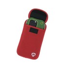 Emf Blocking Cell Phone Sleeve - Emf Blocking Pouch - Updated Extra Large Red