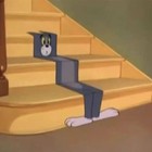 Cartoon Tom And Jerry Rugs Cat Shaped Carpet For Staircases Mat Home Decor