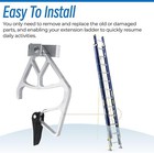 Aluminum Extension Ladder Locks For Werner 28-11 Rung Lock Kit - Compatible New