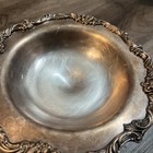 Vintage Rare Reed   Barton Silverplate King Francis 5  Pedestal Round Dish  1679