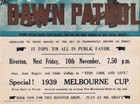The Dawn Patrol Original 1939 Movie Herald Errol Flynn Melbourne Cup Riverton