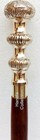 Antique Nautical Vintage Wooden Look Brass Handle Walking Stick Designer Style