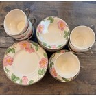 Franciscan Desert Rose Vintage China Set Cups Saucers Plates Bowls 29 Pcs Lot