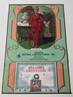 Vintage 1975 Calendar 1919 Golden Girl Laucks Seattle Pin Up Style 26x17