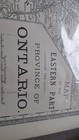 Map Of Eastern Part Of The Province Of Ontario - Circa 1889 To 1891   Rand Mcnal