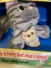 Vtg Galoob Pound Purries Purebreds Silver Tabby Family In Original Box Nos 1996