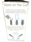 Kiinde Kozii Travel Baby Bottle Warmer 18 Oz  Stainless Steel Breastmilk Formula