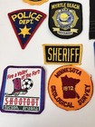 Lot Of 19 Patches Public Safety Sports Cities Flags And More