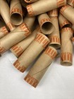 75 Rolls Preformed Coin Wrappers Paper Tubes For Quarters  holds  10 Each  New