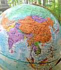 Vintage Replogle World Nation Series Raised Relief Topographical 12  Globe Ussr