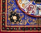Avon    sign Of The Stars    Vintage Scarf Astrological Zodiac 35    Sq Made Italy