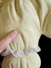 Little Darlins Yellow Baby Doll 13  Plush Vintage 1994 Puffy Floppy Terrycloth