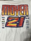 Vintage 1995 Billy Moyer Xl Dirt Late Model Shirt