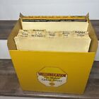 1936-1942 Shellubrication Shell Gas Station Metal Display Cabinet Oil Gas Charts