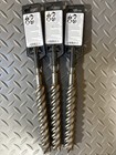 3 Bosch Hcfc2263 1 x10  Sds Plus Bulldog Xtreme Carbide Rotary Hammer Drill Bit