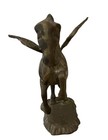 Vintage Pegasus Winged Horse Brass Animal Figurine Statue Taiwan