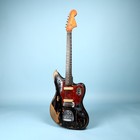 1963 Vintage Fender Jaguar Black Relic Electric Guitar