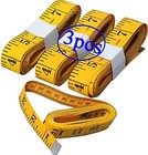 3pcs Soft Tape Measure 120  Double Scale Sewing Tailor Body Measuring Ruler