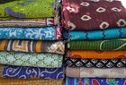 Wholesale Lot Of Indian Vintage Kantha Quilt Handmade Throw Reversible Blanket