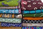 Wholesale Vintage Kantha Blanket Bedspread Indian Handmade Quilt Throw Cotton
