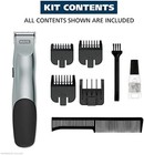 Wahl Groomsman Battery Operated Facial Hair Trimmer For Beard   Mustache