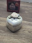 New Vintage Trinket Box Porcelain Powder Box Pin Box Decor