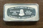 1970 Franklin Mint 1000 Grain Sterling Bar     Bankmarked The Pierre National Bank