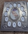 Lot Of 2 Baby s First Year Picture Frames