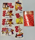 Lot Of Vintage Kids School Valentines Day Cards 1950   s-1980   s Uncut Sheets