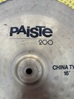 Paiste 200 China Crash 16    Cymbal