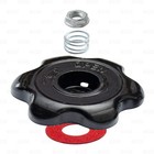 Co2 Tank Replacement Hand Wheel Handle M6   1 4  Nut   Spring Set Steel Black