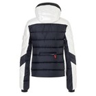 Bogner Fire ice Farina Ski Jacket In Black white Hooded Msrp  750