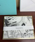 Tiffany   Co Note Cards Set With Box  6 Cards  Former Designer Launch