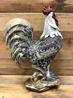 Rooster Tabletop Resin Figurine 11 5  X 8 