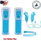 Wii Remote Motion Plus Wireless Controller Nunchuck For Nintendo Wii   Wii U