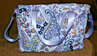 Vera Bradley Lighten Up Everythng Organizer - Maddalena Paisley New With Tag
