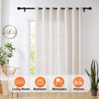 Black Curtain Rods For Windows 31 - 46   Decorative Drapery Rod Adjustable By