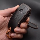 Car Key Case Leather Protector Cover Set For Mercedes Benz A C E S Class Gift