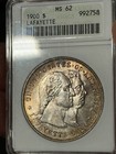 1900 Lafayette Commemorative Ms62 Anacs Soapbox