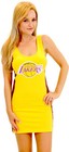Juniors Nba Los Angeles Girls Cheerleader Costume Tank Dress Cosplay Outfit