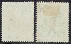 Northern Rhodesia 1938 Kgvi Giraffe And Elephants 3 - And 5 - Used