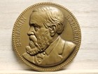 Benjamin Harrison Us Mint Bronze Medal  77mm 