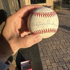 Whitey Ford Autographed Baseball Signed Mlb Hof